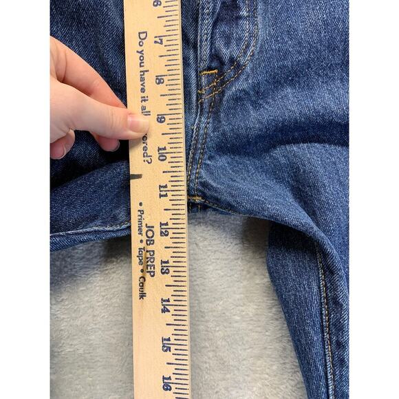 Levi's Jeans Men's 36x34 Medium Wash 501 Button Fly Straight Leg - Picture 11 of 13